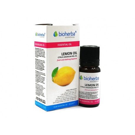 Zitrone, ätherisches Öl, Bioherba, 10 ml