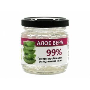 Aloe Vera (99%) Gel für problematische und gereizte Haut, Radika, 100 ml.