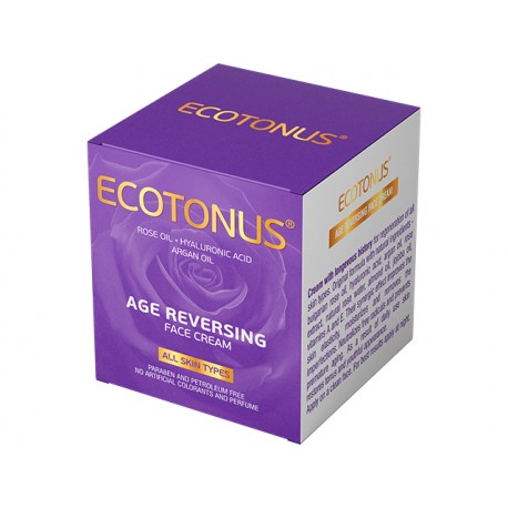 Age Reversing Gesichtscreme mit Rosenöl, Ecotonus, 50 ml