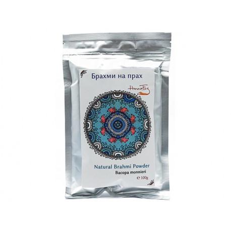 Natürliches Brahmi-Pulver, HennaFox, 100 g