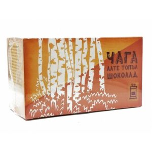 Chaga Late, heiße Schokolade mit Chaga und Stevia, Verde Vita, 12 Beutel