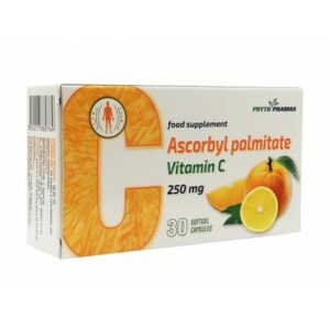 Ascorbylpalmitat, fettlösliches Vitamin C, PhytoPharma, 30 Kapseln