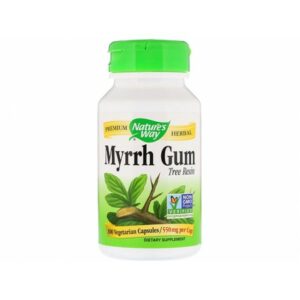 Myrrhe Gum, Baumharz, Nature's Way, 100 Kapseln