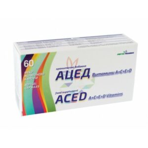 ACED – Komplex der Vitamine A,C,E und D, PhytoPharma, 60 Kapseln