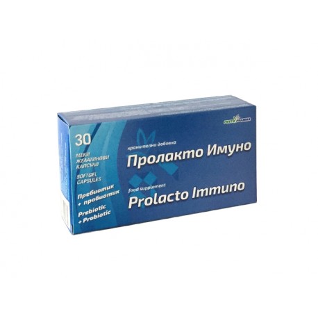 Prolacto Immuno, präbiotisch und probiotisch, PhytoPharma, 30 Kapseln