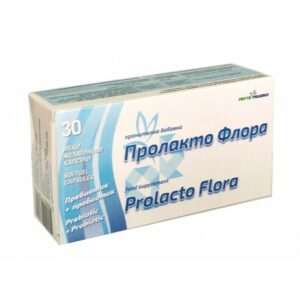 Prolacto Flora, präbiotisch und probiotisch, 30 Kapseln