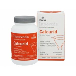 Calcurid, Nierenunterstützung, ayurvedisches Nahrungsergänzungsmittel, Charak, 60 Kapseln