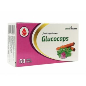 Glucocaps, normaler Blutzucker, PhytoPharma, 60 Kapseln