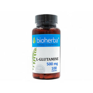 L-glutamin, Bioherba, 100 kapsula