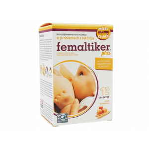 Femaltiker – karamela, za težave z dojenjem, Nutro Pharma, 12 vrečk