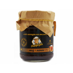 العسل العشبي البلغاري مع الكاكاو، أمبروزيق، 240 غرام