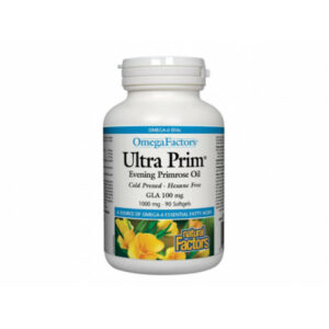 Ултра Прим, уље ноћурка (1000 мг), природни фактори, 90 капсула