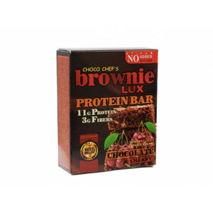 Brownie-Proteinriegel – Schokolade und Kirsche, Choco Chef's, 50 g