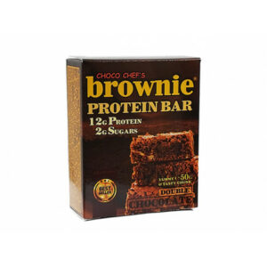 Brownie-Proteinriegel – Double Chocolate, Choco Chef's, 50 g