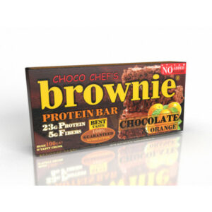 Brownie Proteinriegel – Schokoladenorange, Choco Chef's, 100 g